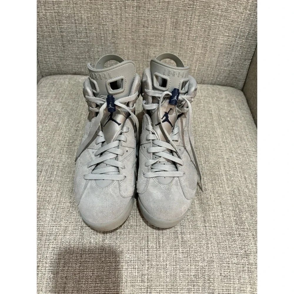 Air Jordan 6 Georgetown Retro Size 8 Mens Grey Sneakers 2022 CT8529-012